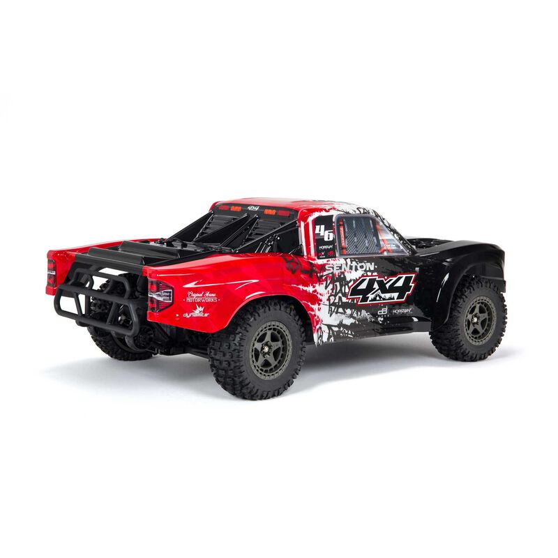 Arrma Senton 4X4 V3 3S BLX 1/10 RTR Brushless Short Course Truck (Red) w/Spektrum SLT3 2.4GHz Radio