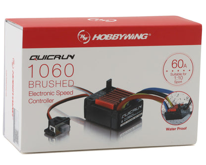 Hobbywing Quicrun 1060 1/10 Brushed ESC w/T-Plug