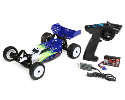 Losi Mini-B 1/16 RTR 2WD Buggy (Blue) w/2.4GHz Radio, Battery & Charger
